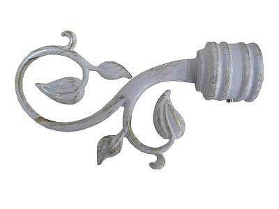 Наконечник ФЛОРА СН-25-161-33 Белое золото 