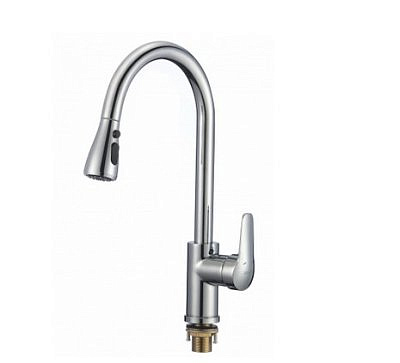 Смеситель для кухни Savol S-002801 однорычажный,хром