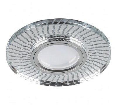 Светильник точечный Feron CD979 прозрачный хром MR16 15 LED