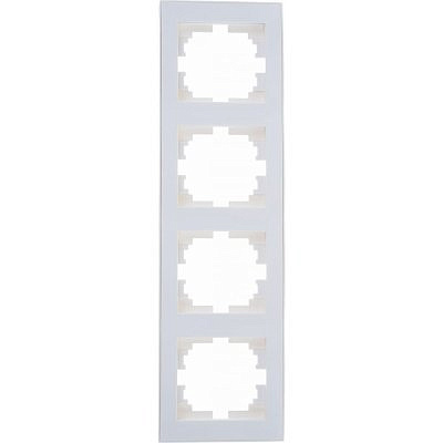 Рамка 3 места , вертикальная , белая 703-0202-153 
