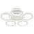 Потолочный светильник Escada 10263/5 LED 180W White