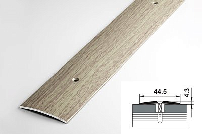 Профиль ПС04 дуб белёный 44,5*900