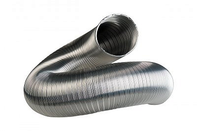 Газоход гофрированный из нержавеющей стали диаметр 110 мм длина 1,5 м