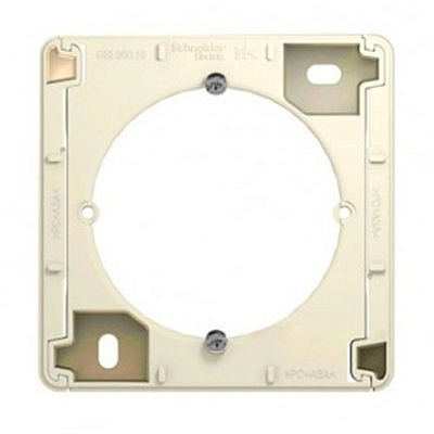 коробка переходник подъёмная ОУ 1местная бежевая GSL000200