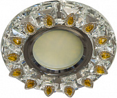 Светильник точечный Feron CD55A желтый прозрачный G5.3  