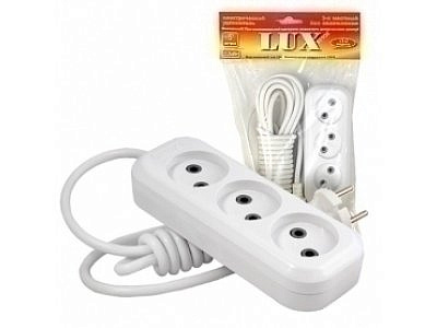 Удлиннитель сетевой У3-0 , 3-местный без заземления, 5м