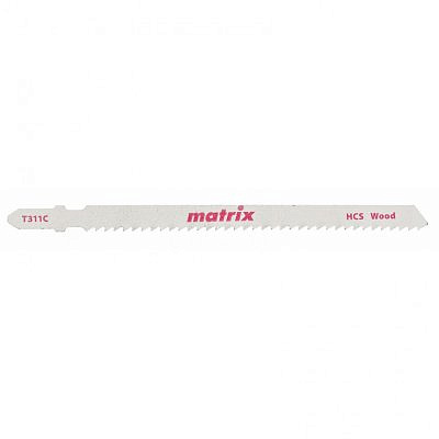 Пилка д/эл.лобзика по дер. 100*2,75мм- 3шт.,Т311С, HCS  "MATRIX" Profess.