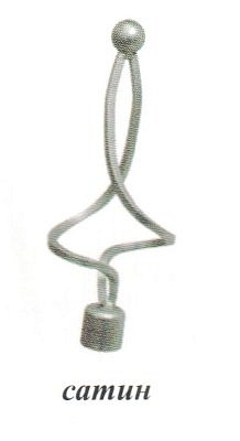 Наконечник Чародейка сатин D16