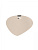 Мат на стол треугольный BEIGE 45х36см DM9896