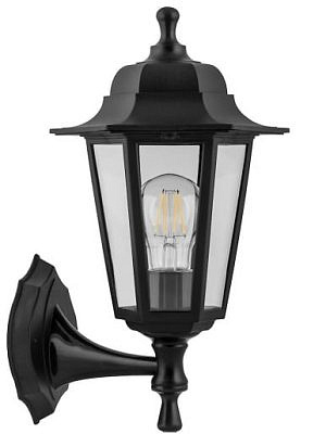 Светильник садово-парковый Feron 06-60-001НБУ, 32227 (на стену вверх)  E27, 230V 60W 32227