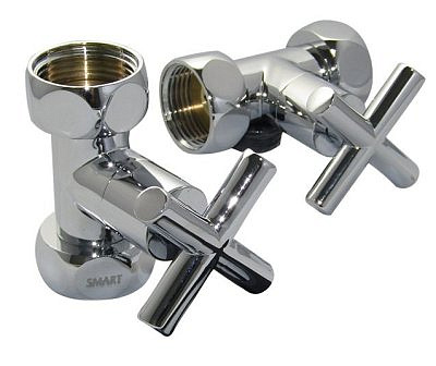 Вентиль прямой крест 1*1 г/г (пара)