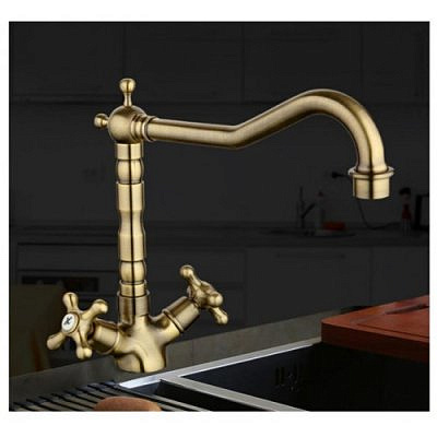 Смеситель для кухни Gappo G4063-4 бронза.