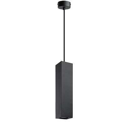 Светильник потолочный на подвесе черный Feron ML1748  MR16  35W 230V 48431