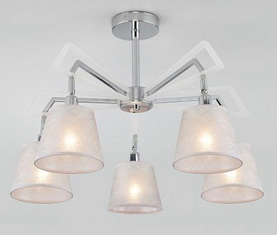 Люстра потолочная Eurosvet 60082/5 хром