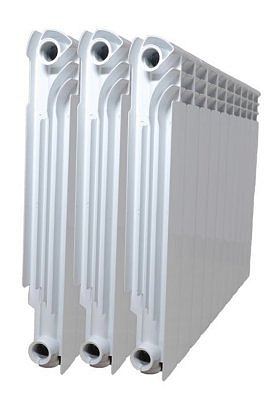 Радиатор алюминиевый SOLUR PREMIUM A500 4 секции