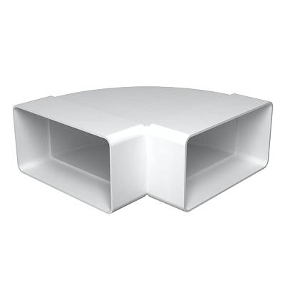 Колено 620КГП горизонтальное пластиковое 90 градусов 60х204