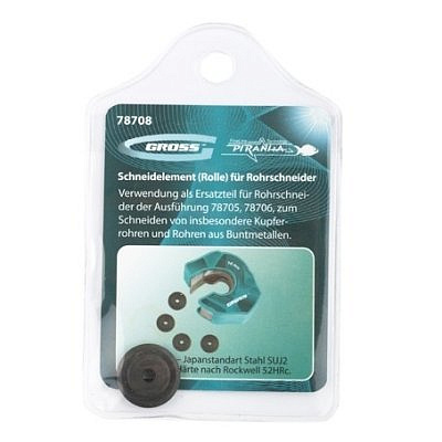 Режущий элемент GROSS ролик трубореза 78708