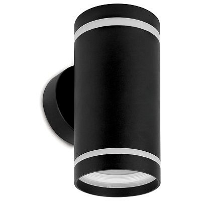 Светильник садово-парковый Feron DH1002 черный (на стену вверх/вниз) 2*GX53, 230V 