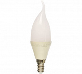 Лампа Gauss LED CLD-T 9,5W/3000 E14  свеча на ветру матовая / пластик