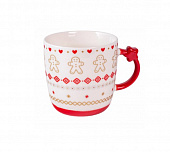 Кружка Christmas Star 360мл красная DMM033