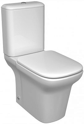 Унитаз с бачком напольный Jacob Delafon VOX UJN102-00+E20142-00+ETM212-00 с сиденьем тонкое микролифт 