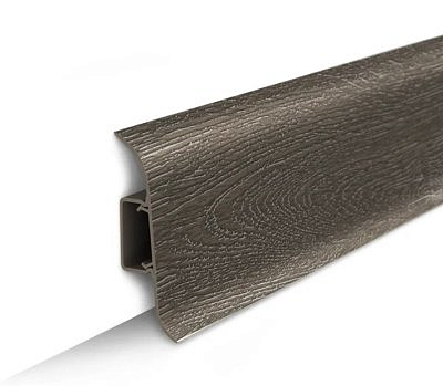 Плинтус напольный Дуб мореный с мягким краем 2,2м 209