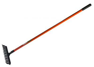 Грабли металлические витые 12 зубьев с черенком 1400мм STARTUL GARDEN ST6089-01