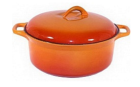 Кастрюля  чугунная эмалированная 3,2л TM MYRON COOK MC5323