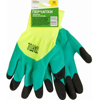 Перчатки нейлон,латексное рельефное покрытие  10р-р STARTUL GARDEN ST7186-10