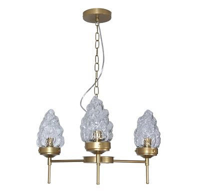 Светильник подвесной Фламенко 131 зол НПБ  01-3х40-101 Е14 (ИМ)  