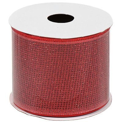 Лента декоративная 6,3*270см красный Y4-4196 I.K