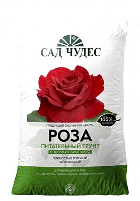 Грунт цветочный РОЗА 5л Фарт 5/440