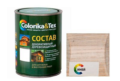 Состав деревозащитный Colorika&Tex иней 2,7л 
