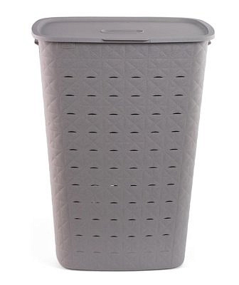 Корзина для белья SOFTEX 56л серая  00571-Z70-00