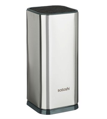 Подставка для ножей Комман 10х23см, полипропиленовые разделители SATOSHI 803-375