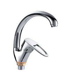 Смеситель для кухни Ростовская Мануфактура SL52-011F высокий излив на гайке