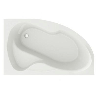 Ванна акриловая MIRSANT Ливадия Premium правая 160*100 с каркасом