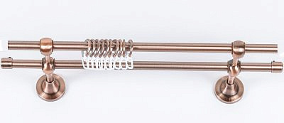 Карниз 28+16 мм короб медь 2,0 м 400