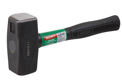 Кувалда 2,0кг. с фиберглассовой  ручкой ВОЛАТ 10530-20