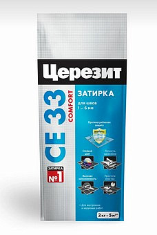 Затирка Церезит CE 33/2 Жасмин №40 (2 кг) фольга