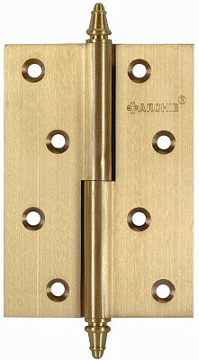 Петля разъем ARCHIE HARDWARE COMPANY A010-D 100x70x3 2U R(мат.латун)