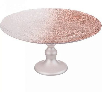 БЛЮДО НА НОЖКЕ "AURORA WHITE" 28СМ БЕЗ УПАКОВКИ 339-203