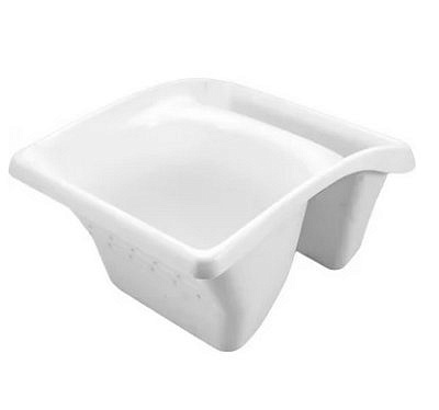 Ковш DECOR для краски 180х128х225мм 1,2л белый (для мини-валиков и кистей до 100мм) 670-2207