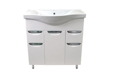 Тумба Стиль 100/2 с раковиной Basic100 Стиль