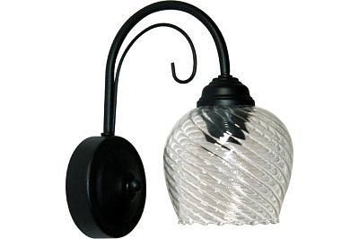 Светильник потолочный ЭЛЕТЕХ Берта 511 черный муар 8270 01 60 156 Е27 