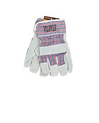 Перчатки спилковые комбинированные 10р-р STARTUL