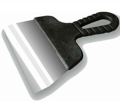 Шпатель DECOR 100мм нержавеющая сталь,пластиковая ручка 311-0100