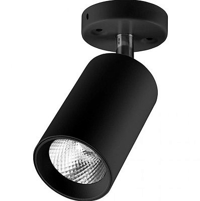 Спот светодиодный Feron 519 AL черный 10w 800Lm 35 градусов 
