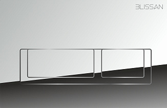 Клавиша смыва универсальная BL-4103-CH хром (BLISSAN)