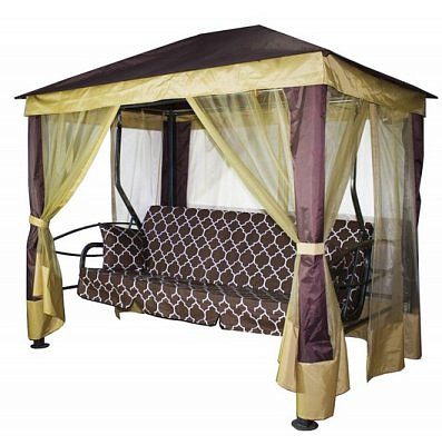 Качели -шатер 4-х местные Монреаль Премиум 